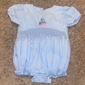 Disney castle bubble